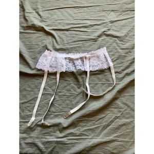 Vintage Christian Dior Intimates Lace Wedding Garter Belt One Size thumbnail 2