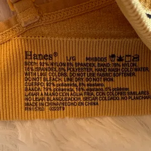 Hanes Women's Yellow Bralette thumbnail 3