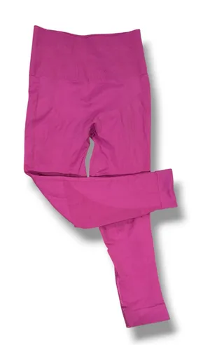 Lululemon Zone In Seamless High Rise Compression Crop Leggings Pink Size 6 thumbnail 1