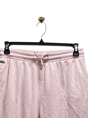 Lacoste Jogger Pants Pink Size 40 (M) Preppy Loungewear Athleisure Casual Spring thumbnail 6