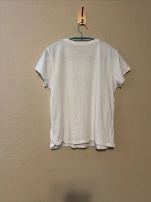 AERIE Little Devils Polaroid Vintage T-Shirt White Short‎ Sleeved Size XS thumbnail 6