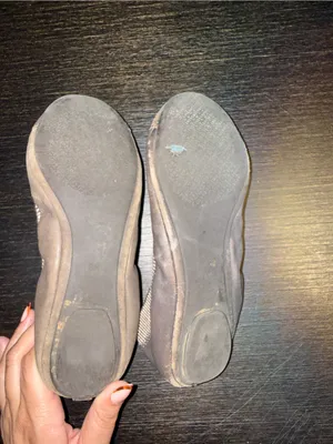 Tory Burch Bronze Metallic Cap-Toe Brown Ballet Flats thumbnail 7