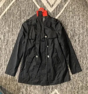 Express Black Military-Style Field Jacket thumbnail 1
