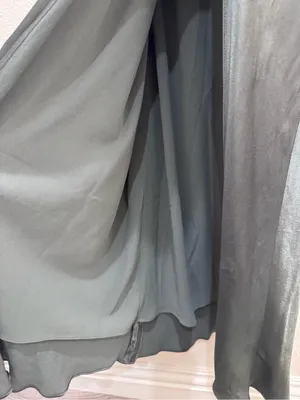 Shona Joy La Lune Balloon Sleeve Backless Midi Dress Slit Olive Green Size 4 thumbnail 12