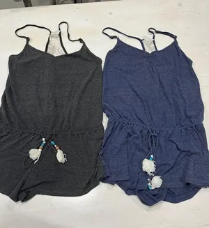 Romper bundle‎ dark grey and blue size small thumbnail 1