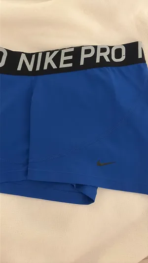 Blue Nike Pro Spandex  thumbnail 4