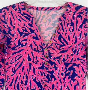 Lilly Pulitzer Alessia Did You Catch Dress Sz XXS Preppy Coastal Resort Pima thumbnail 3