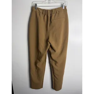 Old Navy Extra High Rise Taylor Straight Trouser Pleated Front‎ Medium Tan thumbnail 3