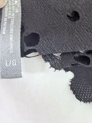 Aerie intimates bralette top Women’s Black Eyelet Lace Sleeveless Sz L thumbnail 5