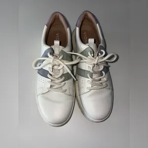 Vionic Women's‎ Simasa Abyss White Leather Multicolor Detail Sneakers Size 8 thumbnail 9