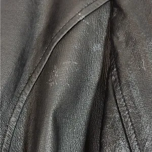 Vintage Monte Carlo Y2k 90s Leather Jacket in Black Size Large thumbnail 10