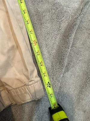 Zara Cream Elastic Waistband Casual Pants thumbnail 5