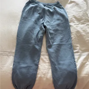 Abercrombie & Fitch Light Blue Fleece Sweatpants thumbnail 3