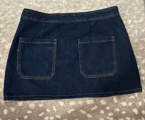 ZARA Denim Skirt Mini thumbnail 3