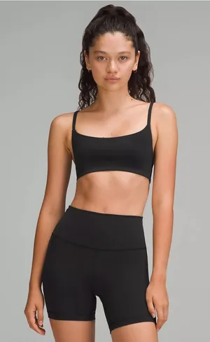 Lululemon Wunder Train Strappy Racer Bra Light Support, A/B Cup, Size 2 thumbnail 1