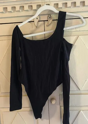 fab'rik Asymmetrical Long Sleeve Bodysuit thumbnail 2