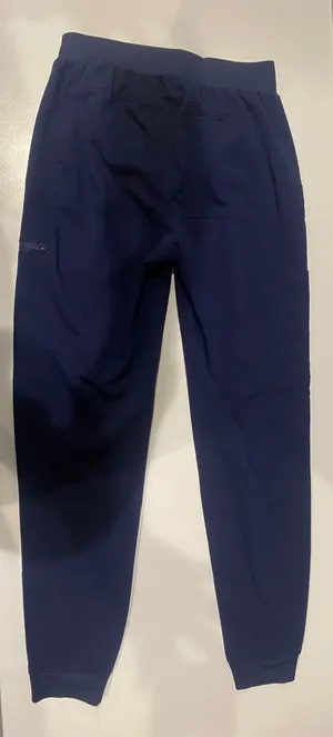 Fabletics Navy Blue Jogger Scrub Pants thumbnail 2