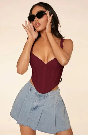 SheIn Corset Top thumbnail 4