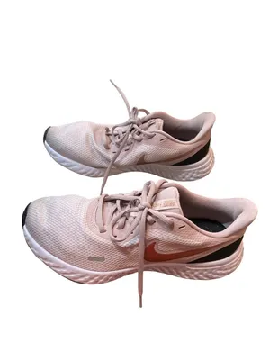 Nike Revolution 5 wms Rose pink black low top running sneakers sz 10 SKU 10-518 thumbnail 3