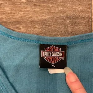Harley-Davidson ladies baby doll tee shirt. Size: XL. thumbnail 2