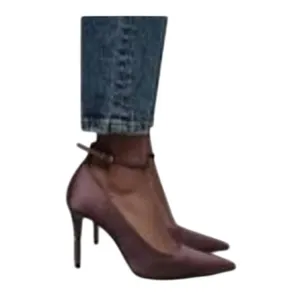 Zara 2252/410 Satin Effect Pumps Pink Womens Size 9 40 thumbnail 6