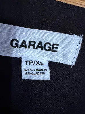 Garage Black Pleated Skort with Built-In Shorts thumbnail 4