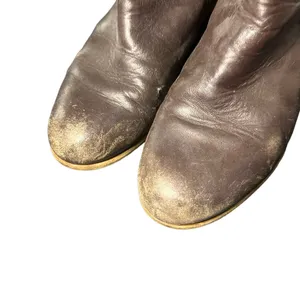 UGG Australia Amberlee Espresso Leather Equestrian Style Boots, Size 9.5 thumbnail 6