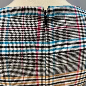 Anthropologie Plaid Fit Flare Dress Fall Hipster Skater Twee Mod Indie Grunge 4 thumbnail 7