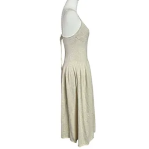 Free People Ethereal Dainty Tula Sweater Midi Dress in Natural Beach Medium thumbnail 6