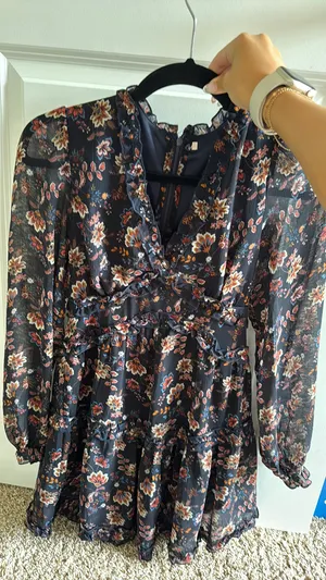 Floral Mini Dress Francesca's thumbnail 7
