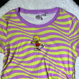 The Simpsons Lisa Simpson Embroidered Ruched Tee thumbnail 3