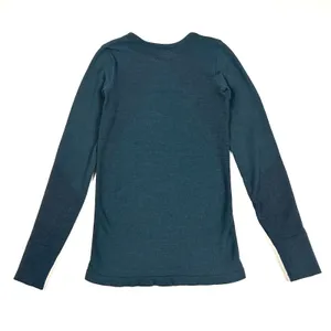 Athleta RemarkaWool Crewneck Top Women's S Long Sleeve Shirt Green Ski Gorpcore thumbnail 3