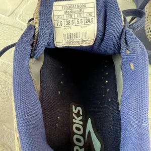 Brooks‎ Divide 3 Trail Running Shoes Womens 7.5 Oyster Cobalt Blue Tint Active thumbnail 10