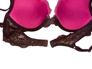 Victoria's Secret Brown & Pink Lace Bra thumbnail 4