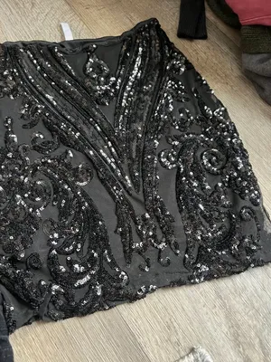 Lucy In The Sky sequin mini skirt size small thumbnail 5