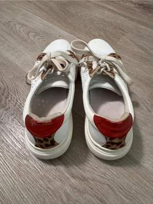 Johnston & Murphy Nora Leather Sneakers Leopard Women’s 8 thumbnail 5