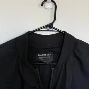 Athleta NEW Wayfarer Bomber Jacket in Black thumbnail 6