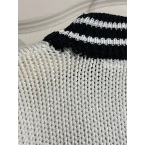 Vintage Pretty Boy Dog Chunky Graphic‎ Knit Sweater Coquette Granny Dopamine thumbnail 7