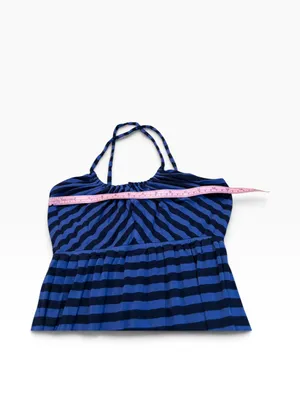 Anthropologie DELETTA striped maxi dress thumbnail 3