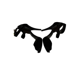 Coach Heels Women's 8B Black Strappy Stiletto Sandals Dress Party‎ Elegant thumbnail 4