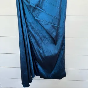 Elle Zeitoune Paulina Strapless Satin Gown Flawed thumbnail 3