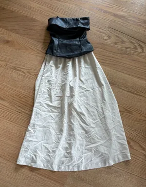 Mixed media dress by en saison thumbnail 1