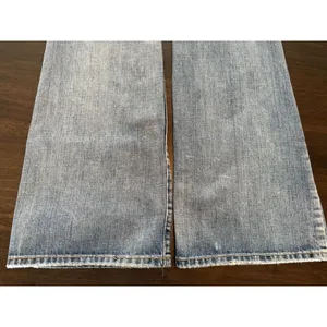 American Eagle Outfitters Boyfriend Jeans Blue Denim Stretch Distressed Women's thumbnail 15