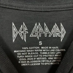 The Def Leppard The World Tour 2023 Cyber Beast Heavy Metal Tee Small thumbnail 4