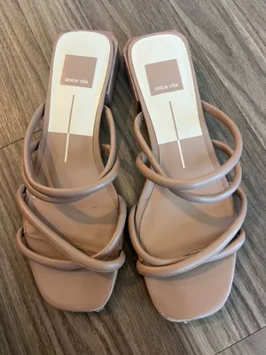 DV by Dolce Vita Nude Sandals thumbnail 1