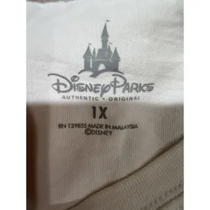 Walt Disney World Parks T-Shirt Size 1X White Graphic Mickey Mouse Fireworks thumbnail 5