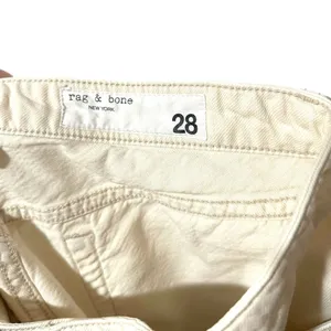 Rag & Bone Low-rise Baggy Boyfriend Beige Denim Size 28 thumbnail 6