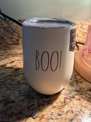 Rae Dunn stainless steel insulated mug  thumbnail 1
