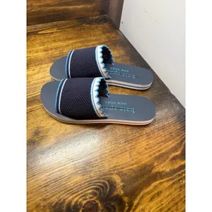 Kate Spade Navy Blue‎ Slide Sandals Size 6 thumbnail 2