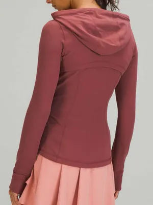 lululemon athletica Define Full-Zip Hooded Nulu Jacket In Smoky Red Size 2 thumbnail 9